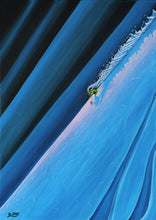 Load image into Gallery viewer, Ski art print - The line #2