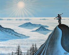 Load image into Gallery viewer, Ski art print - L&#39;inversion
